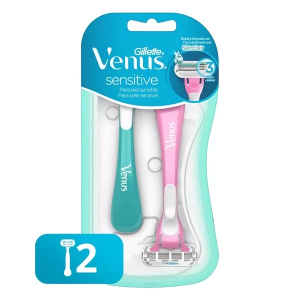 [NOELS-DEMO-010] Gillette Venus Sensitive Razors — 2 Pack